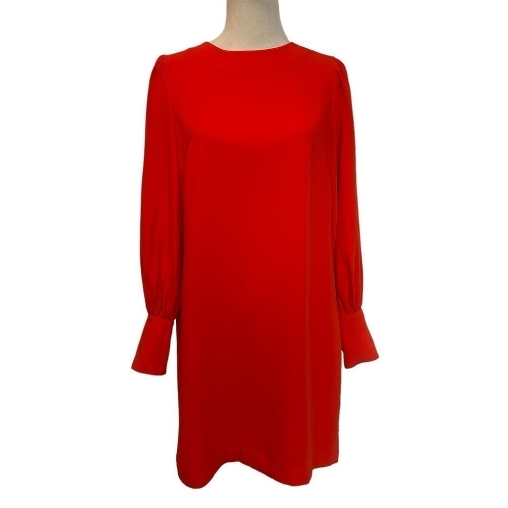 Orange H&M dress